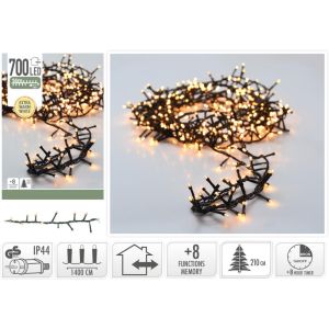 Microcluster Kerstboomverlichting 700LED Extra Warm Wit 14 Meter 8