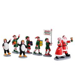 Lemax santa's elf parade General 2022