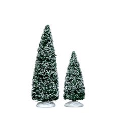 Lemax snowy juniper tree, medium & small s/2 General 2013