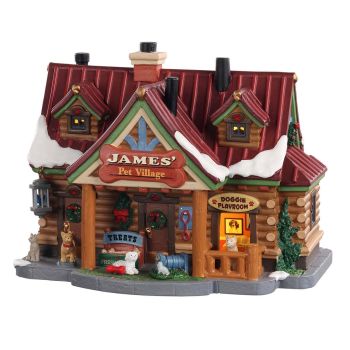 Lemax james' pet village Vail Village 2021