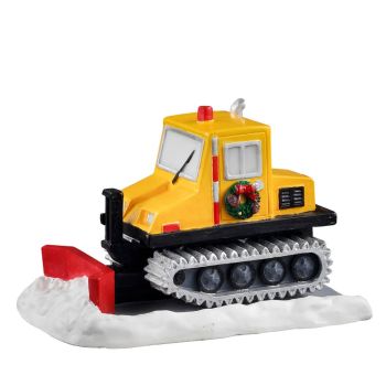 Lemax serious snowplow Vail Village 2021