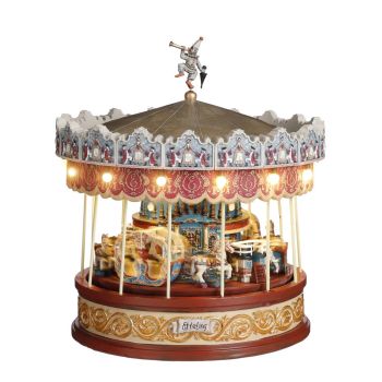 Luville Efteling Anton Pieck carrousel 23x23x25.5 cm