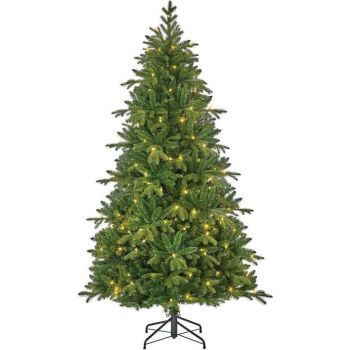 Black Box Trees - Brampton x-mas tree led slim green 300L TIPS 1891 - h230xd132cm