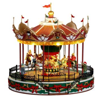 Lemax santa carousel Carnival 2014