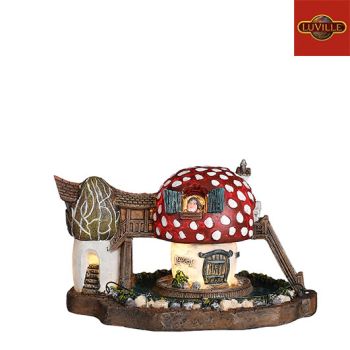 Luville Efteling Mini's Kabouterhuis 13.5x9x7 cm