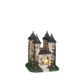 Luville Efteling Mini's Kasteel van Doornroosje 9x9x11 cm