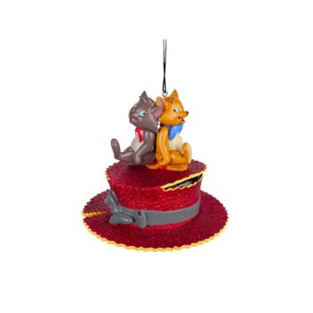 Kurt S. Adler kunststof kerstbal Disney Aristokatten 10cm multi 