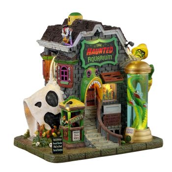 Lemax haunted aquarium Spooky Town 2023