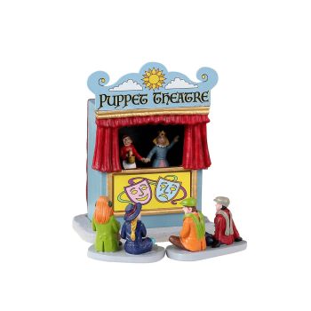 Lemax puppet theatre, set of 3 Caddington Village 2023