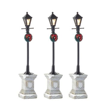 Luville General Street lantern on foot 3 pieces