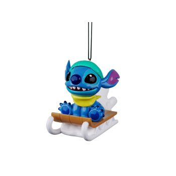 Kurt S. Adler kunststof kerstbal Disney Stitch 8cm multi 