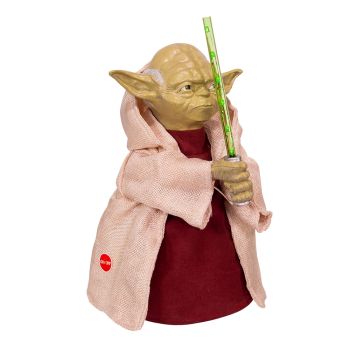 Kurt S. Adler piek kunststof Star Wars Yoda led 30cm multi