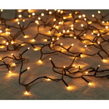 Anna's Collection kerstverlichting 240LED classic 12m zwart snoer