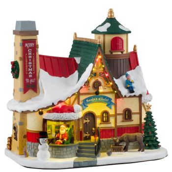 Lemax santa's chalet Santa's Wonderland 2022