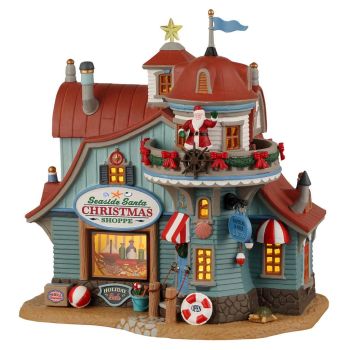 Lemax seaside santa christmas shoppe Plymouth Corners 2022