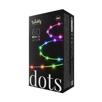 Twinkly Dots – App-gestuurd flexibel LED lichtsnoer 60 RGB (16 Miljoen Kleuren) 3 meter transparant draad