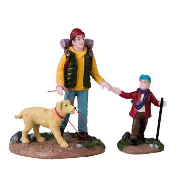 Lemax hiking buddies s/2 Vail Village 2024