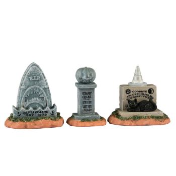 Lemax horrid headstones s/3 Spooky Town 2024