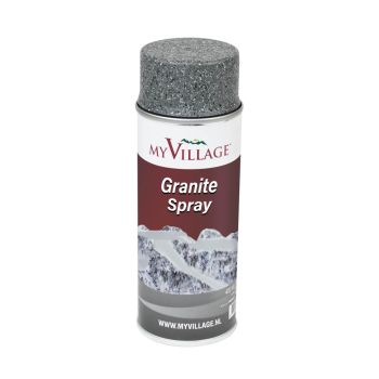 My village Graniet-look spray antraciet 400 ml