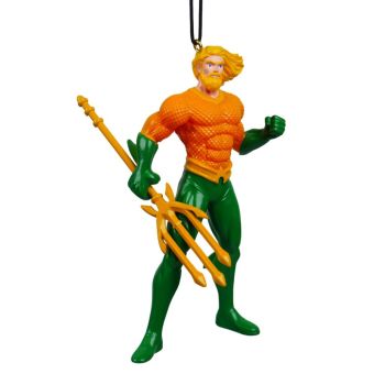 Kurt S. Adler kunststof kerstbal DC Comics Aquaman 10cm  