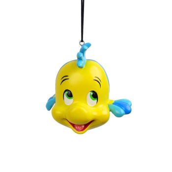 Kurt S. Adler kunststof kerstbal Disney Botje 7cm geel, blauw 