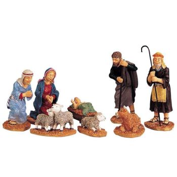 Lemax nativity figurines s/8 General 1999