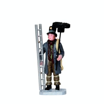 Lemax chimney sweep Caddington Village 2013