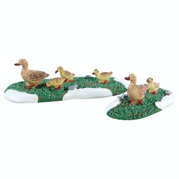 Lemax ducks s/2 Caddington Village 2018