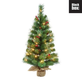 battery operated entrance christmas trees